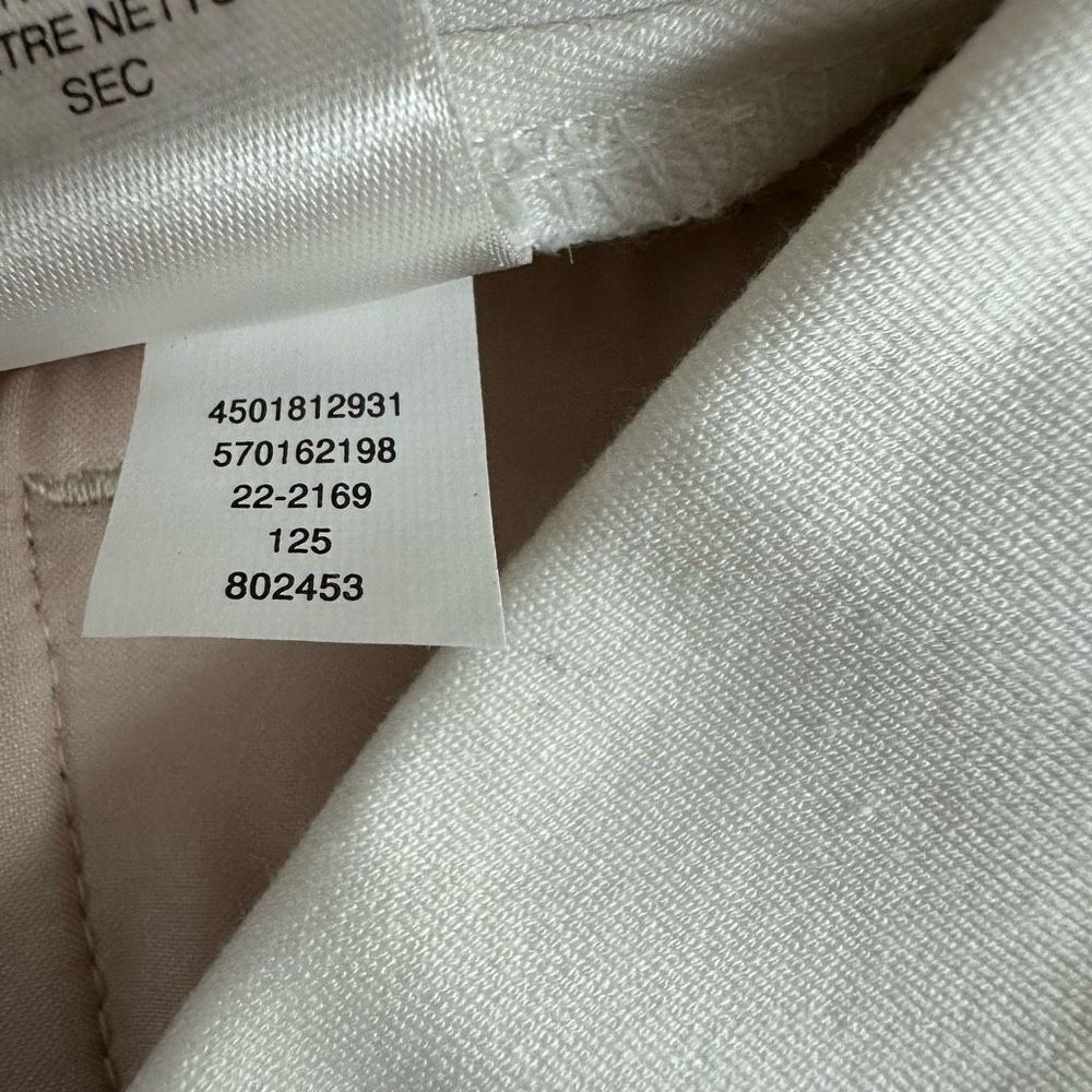 White House Black Market Women's Size 8 Dressy Bermuda Shorts Classic White New - Picture 8 of 14